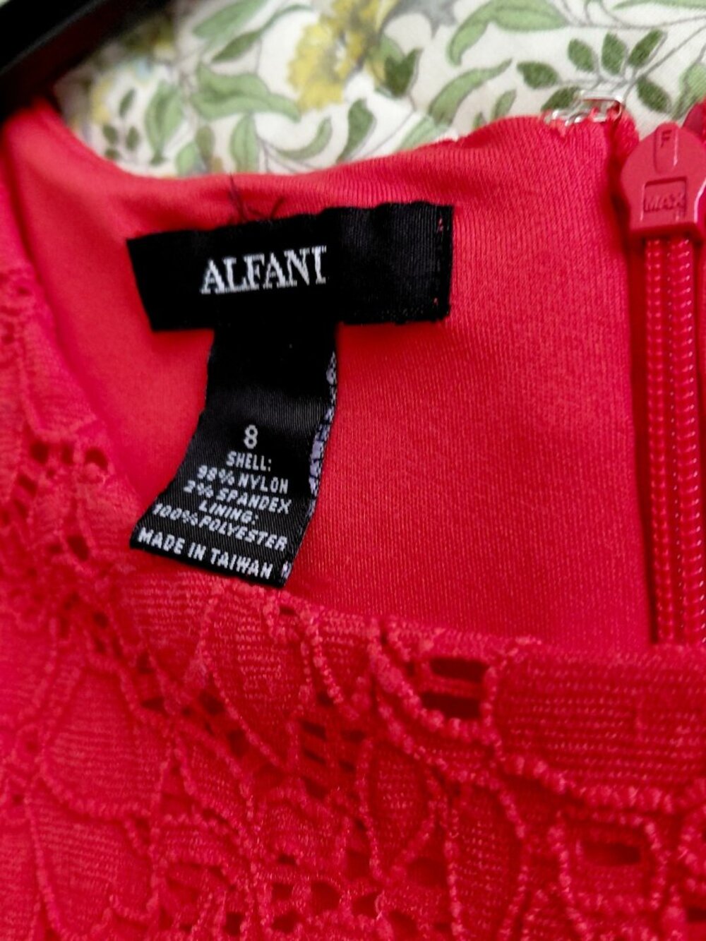 Red Dress...great for the Holidays...Alfani Size 8
